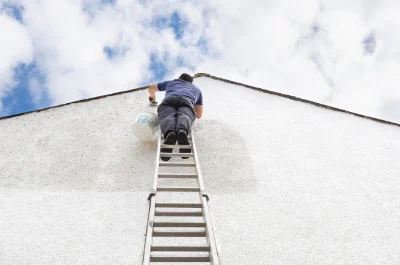 Peinture extérieure à Manneville-la-Raoult — façades et ravalement